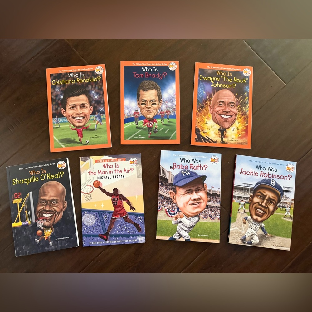 Who Is, Who Was Series Book Collection